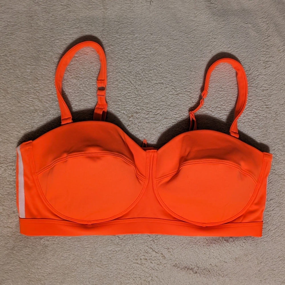 Ivy Park Corset Bikini Top - Neon Orange